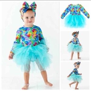 🔥 HP 🔥 Kaleidorose Bums & Roses Tutu Dress